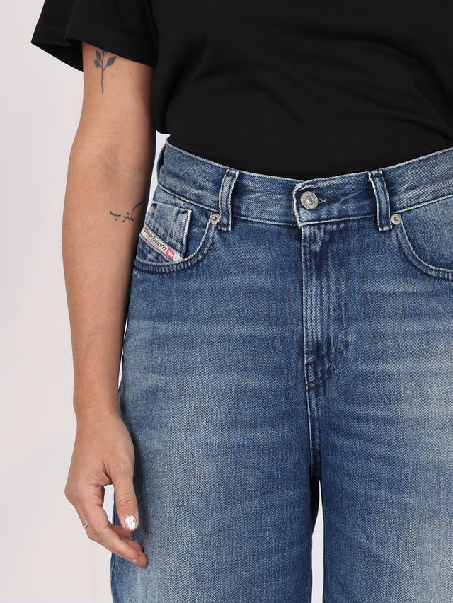 Diesel - Wide Leg Jeans - WIDEE-R R07K9