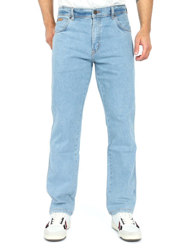 Wrangler - Straight Fit Jeans - Texas Slim Good Vibes