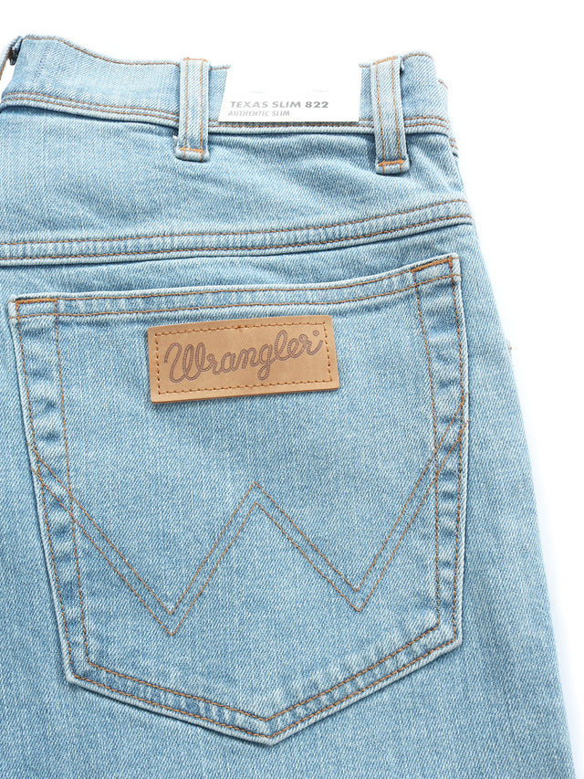 Wrangler - Straight Fit Jeans - Texas Slim Good Vibes