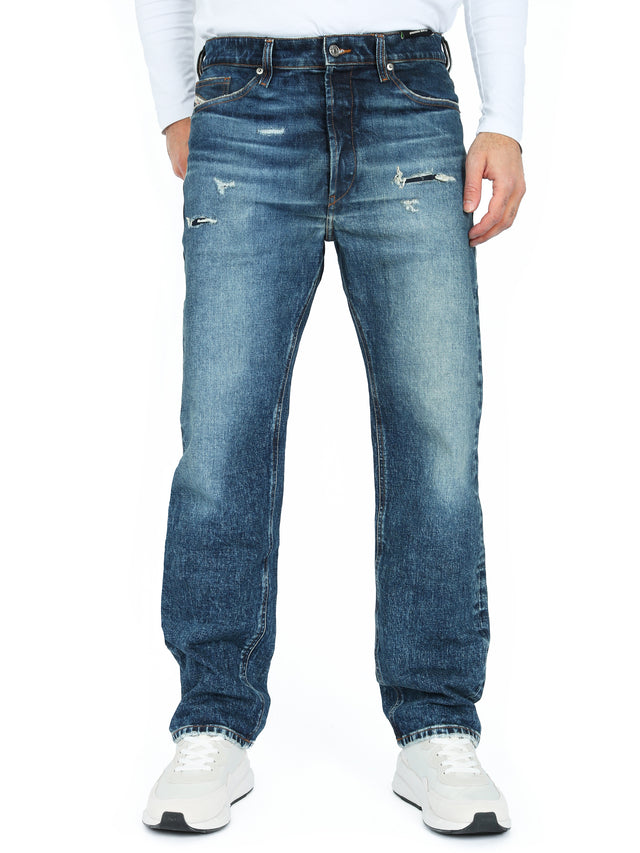 Diesel - Straight Fit Jeans - D-Macs 0079P