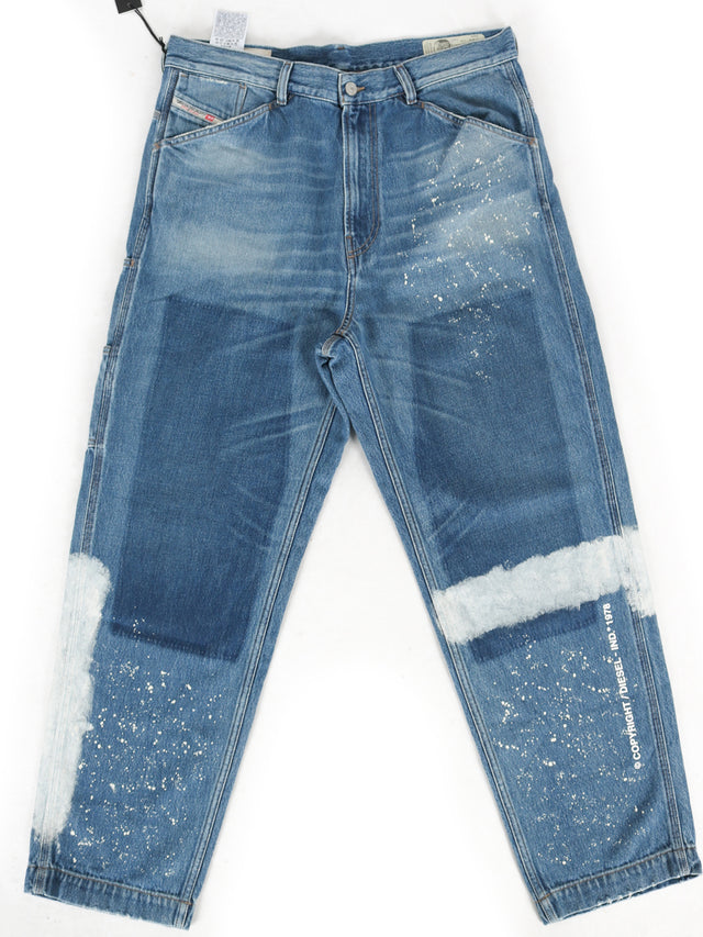 Diesel - Regular Straight Fit Jeans - D-Franky 009CB (ALT)