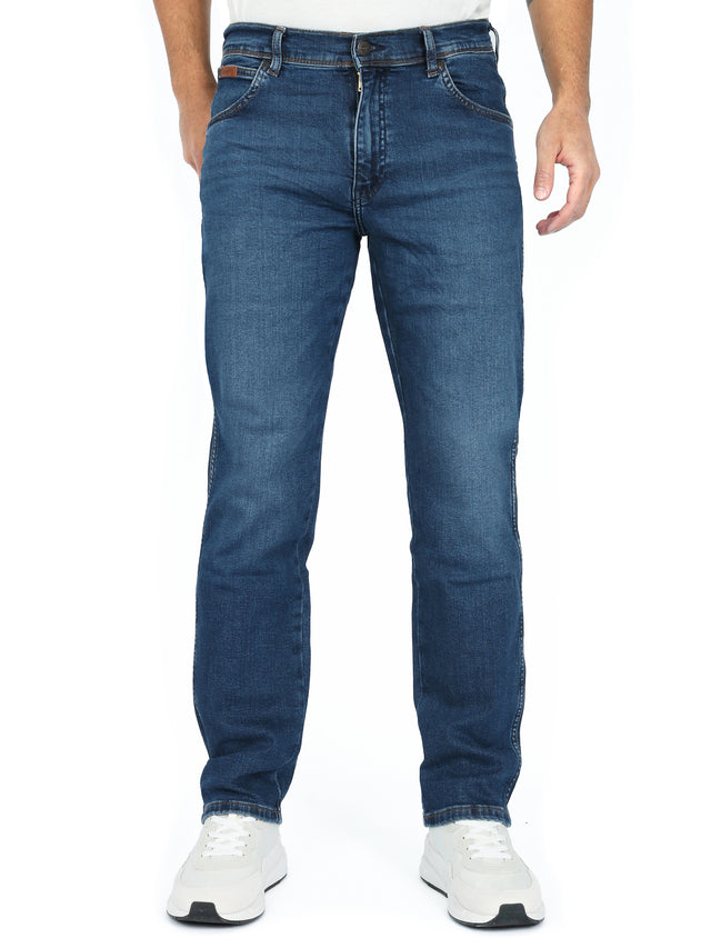 Wrangler - Slim Fit Jeans - Texas Slim Dark Trails