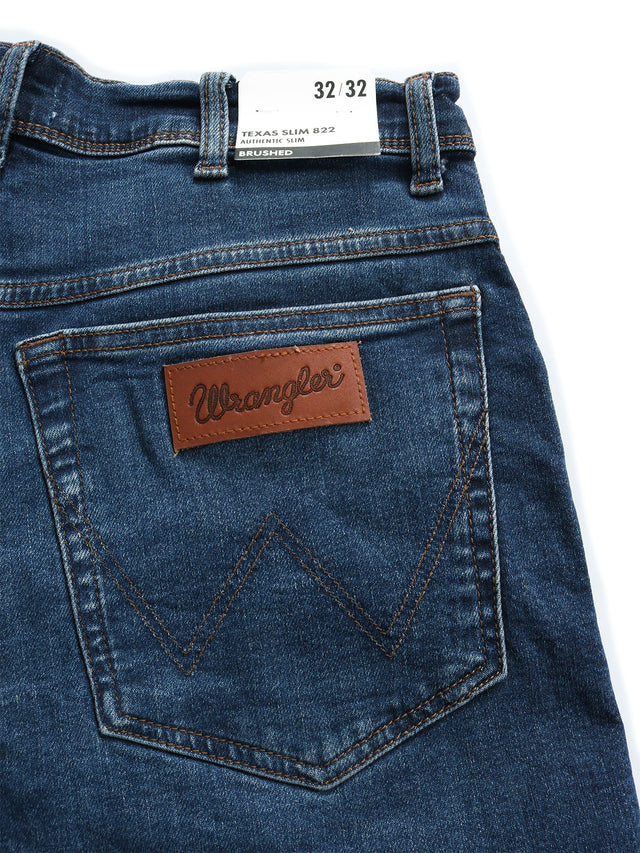 Wrangler - Slim Fit Jeans - Texas Slim Dark Trails