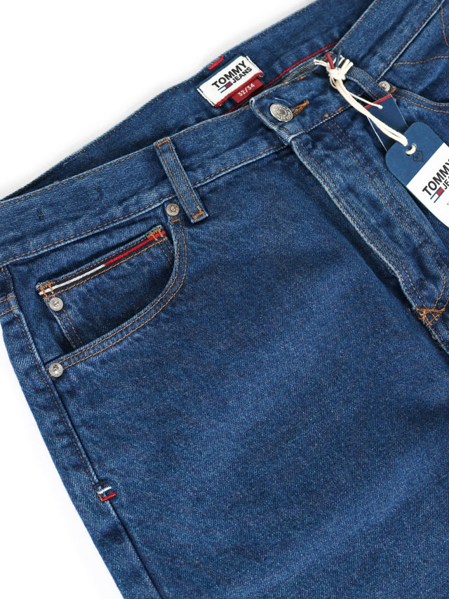 Tommy Hilfiger - Straight Cropped Jeans - Randy Dark Blue Rigid