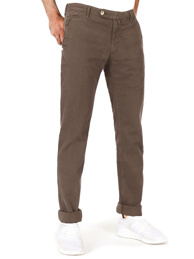 Jacob Cohen - Slim Fit Chinos - A117 Comfort Brown