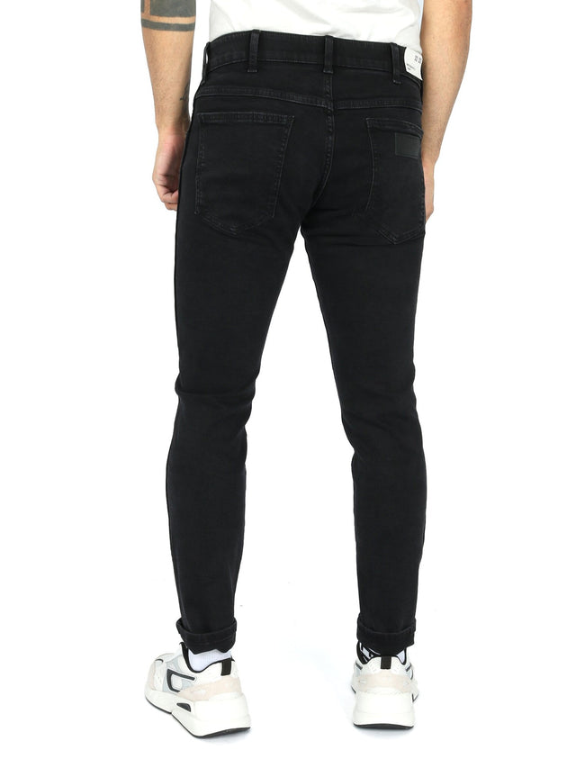 Wrangler - Skinny Fit Jeans - BRYSON JETSTORM NOIR