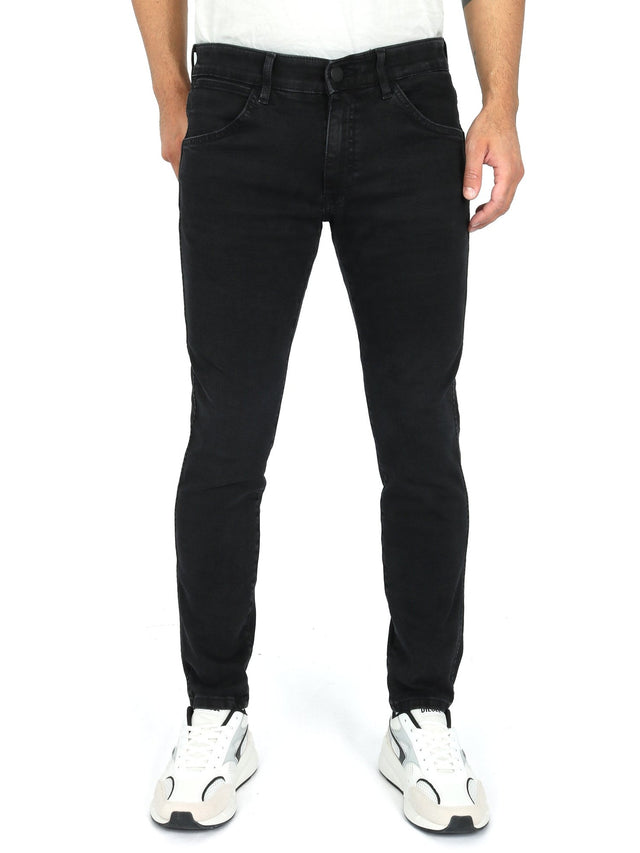 Wrangler - Skinny Fit Jeans - BRYSON JETSTORM NOIR