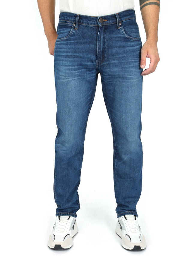 Wrangler - Tapered Fit Jeans - RIVER FADED HARVEST