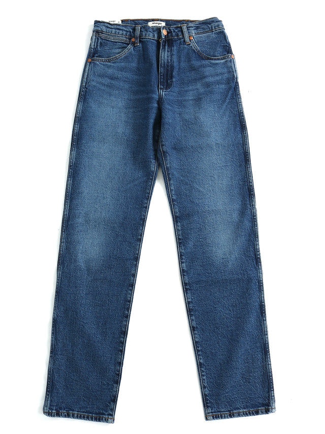 Wrangler - Straight Fit Jeans - SUNSET DARK WASH