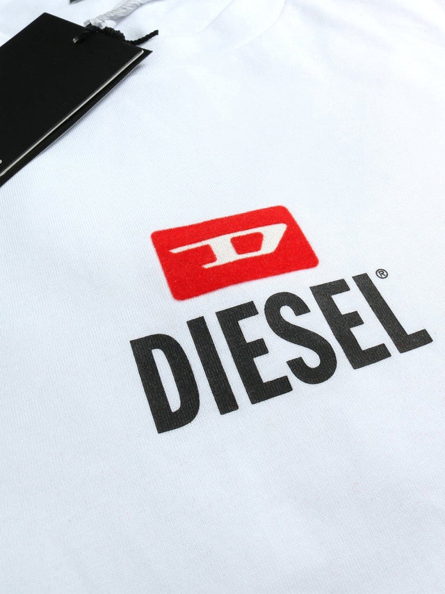 Diesel - Regular Fit T-Shirt - T-JUST SMALL-NEW D LOGO