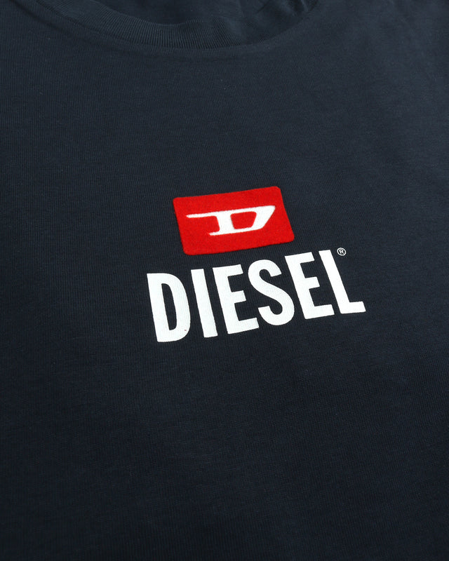 Diesel - Regular Fit T-Shirt - T-JUST SMALL-NEW D LOGO