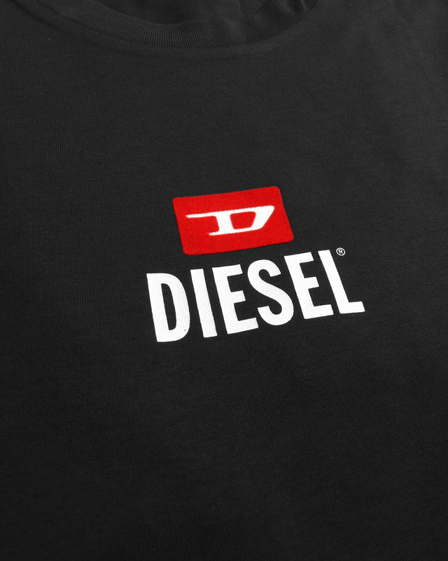 Diesel - Regular Fit T-Shirt - T-JUST SMALL-NEW D LOGO