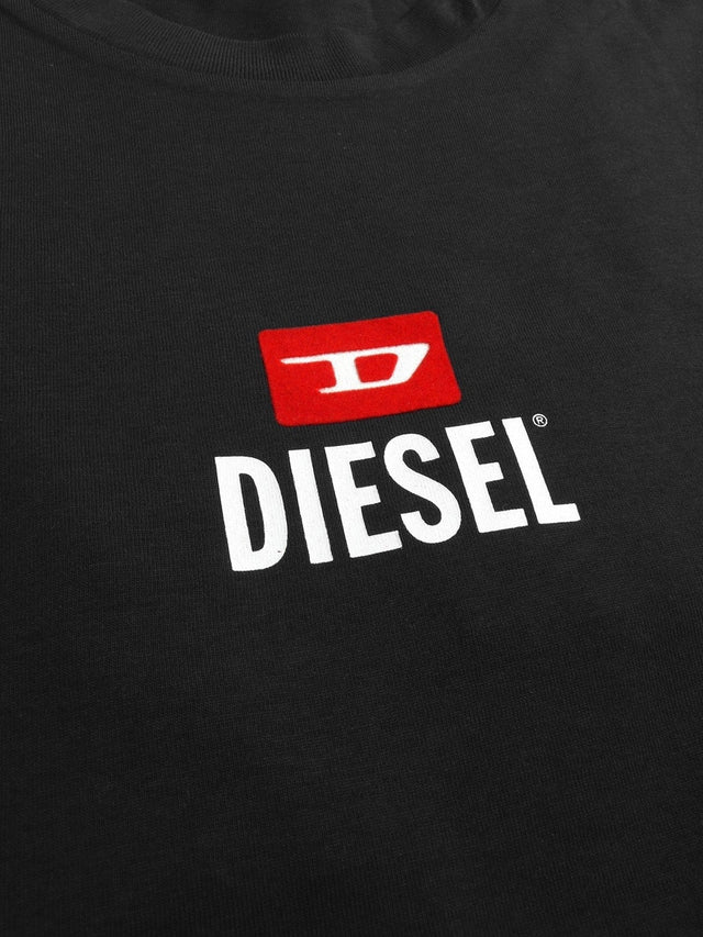 Diesel - Regular Fit T-Shirt - T-JUST SMALL-NEW D LOGO