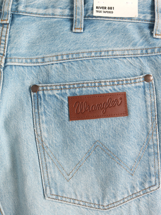 Wrangler - Tapered Fit Jeans - RIVER ARCTIC