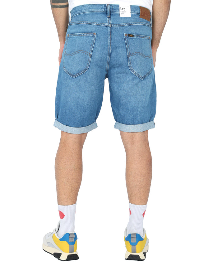 Lee - Regular Fit Denim Shorts - 5 POCKET Sonic Mid