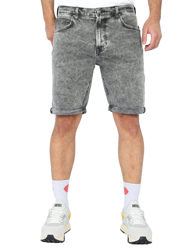 Lee - Regular Fit Denim Shorts - 5 POCKET Grey Storm