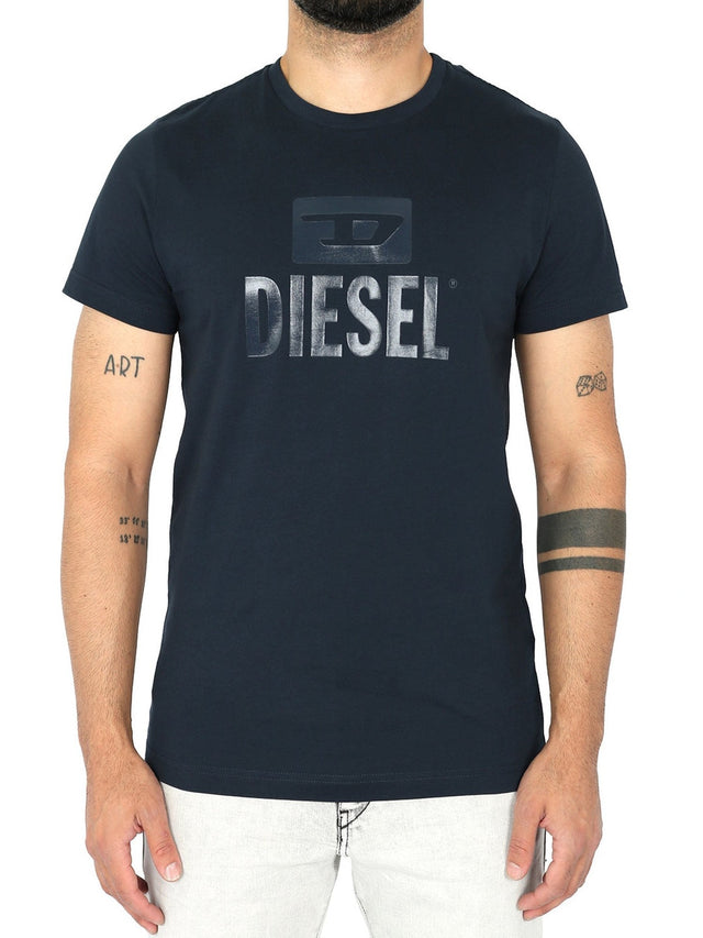 Diesel - Slim Fit T-Shirt - T-Diego Tone On Tone 81E