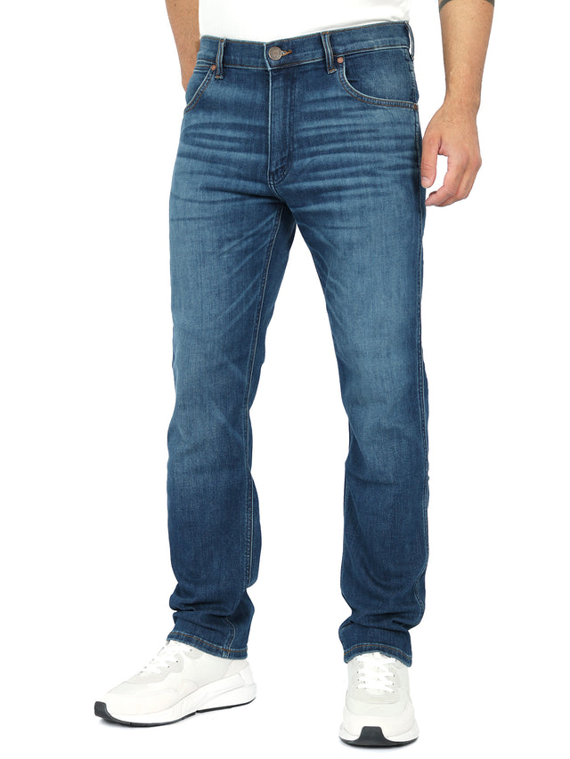 Wrangler - Straight Fit Jeans - Greensboro Hare