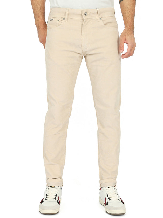 Pepe Jeans - Tapered Fit Corduroy Pants - Stanley Sand