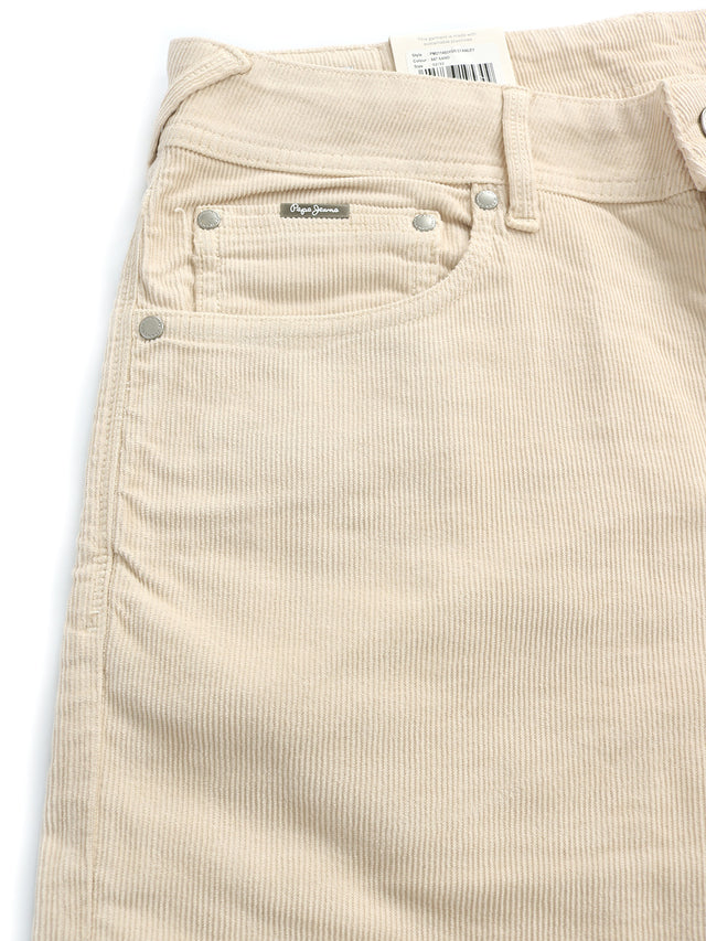 Pepe Jeans - Tapered Fit Cordhose - Stanley Sand