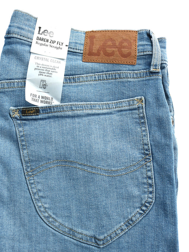 Lee - Straight Fit Jeans - Daren Zip Fly Williamsburg