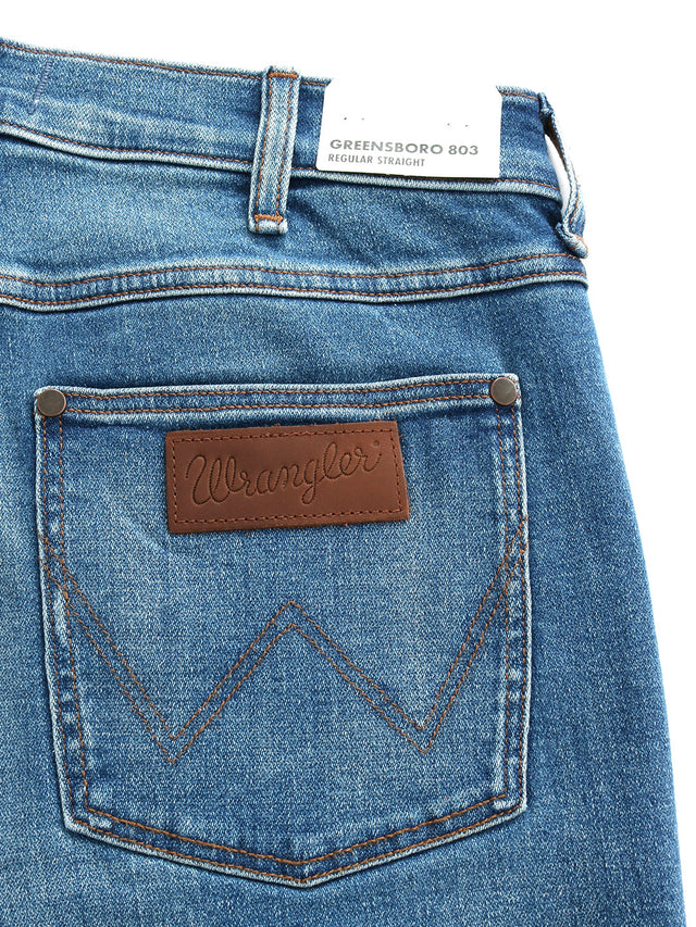 Wrangler - Straight Fit Jeans - Greensboro Crafted