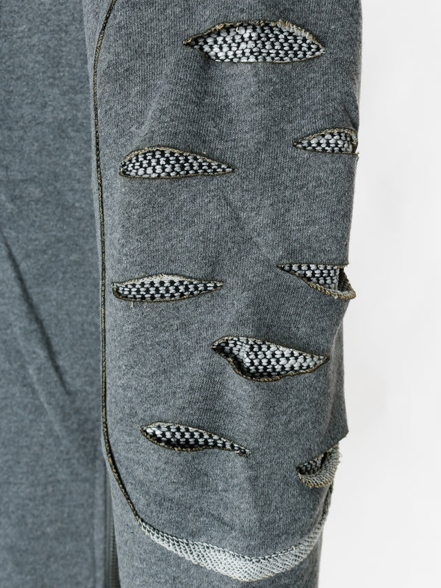 Denim House - Slim Fit Pullover Ripped Style ZT043