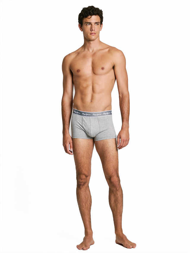 Pepe Jeans - Boxershorts - PEPE TK 3P Grey Mel (3er Pack)