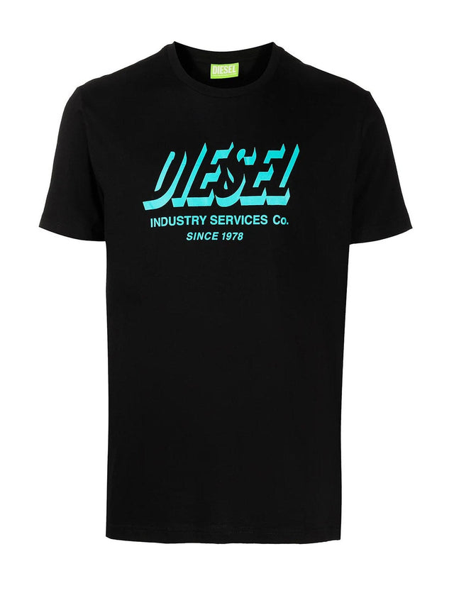 Diesel - Slim Fit T-Shirt - T-DIEGOS-A5 Schwarz