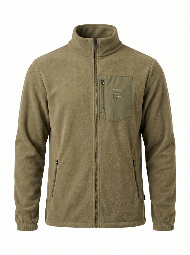 FILA - Fleece jacket - PAXTON olive green