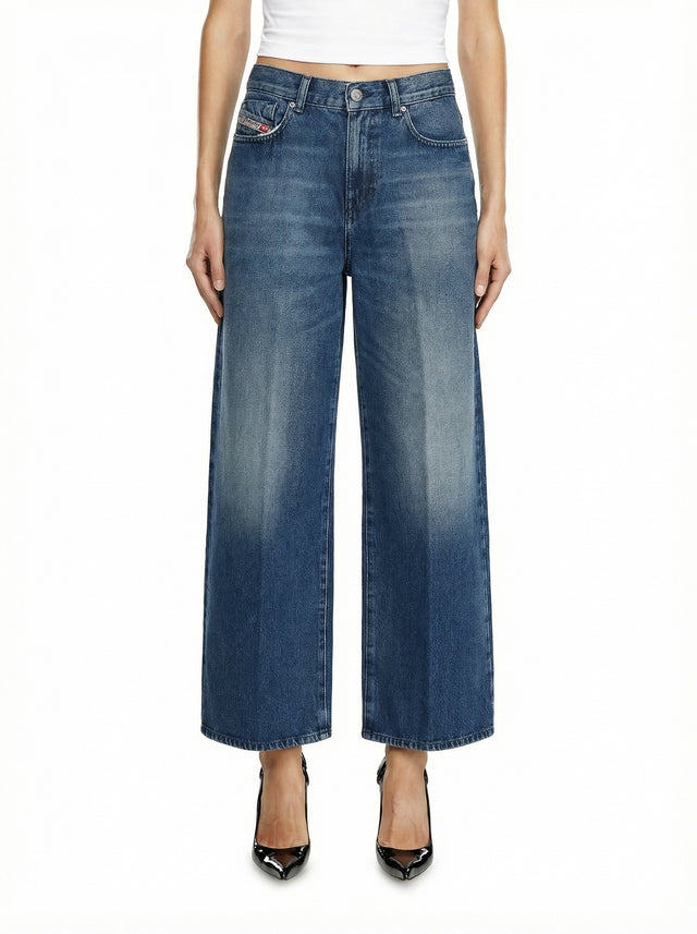 Diesel - Wide Leg Jeans - WIDEE-R R07K9