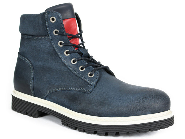 Tommy Hilfiger - Lace Up Boots - Iconic Suede Boot
