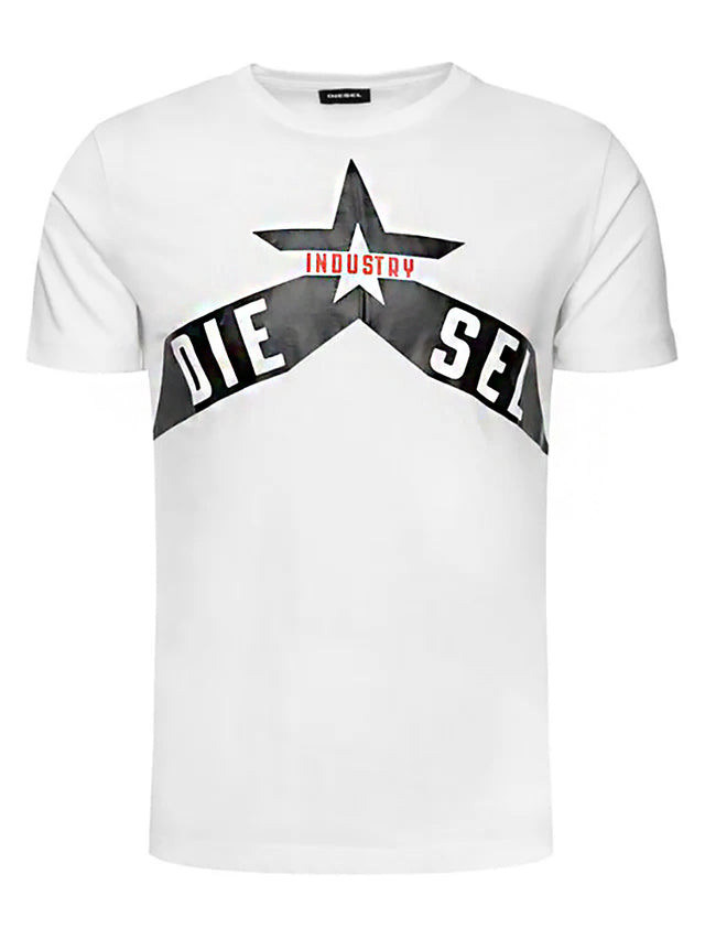Diesel - Regular Fit T-Shirt - T-DIEGO-A7 100