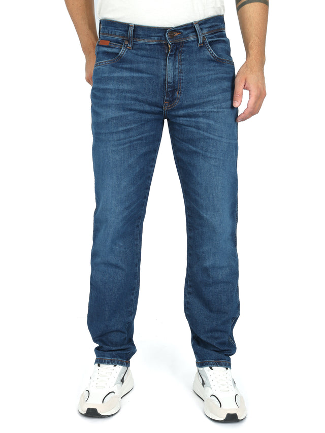 Wrangler - Straight Fit Jeans - TEXAS DEAN