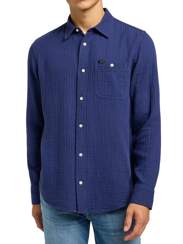 Lee - Hemd - Leesure Shirt Medieval Blue