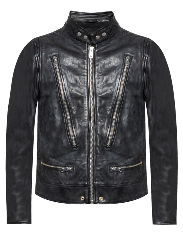Diesel - leather jacket - L-HARDSTYLE