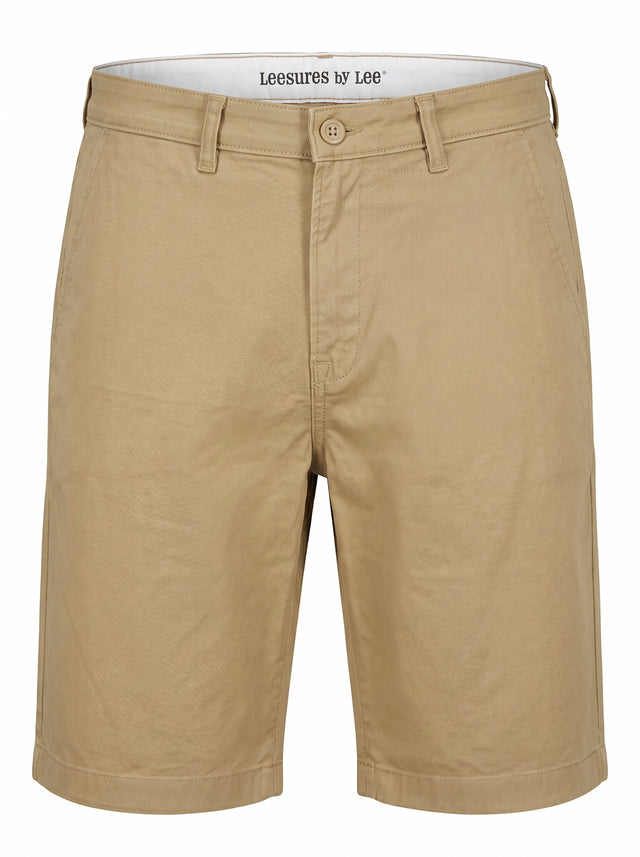 Lee - Regular Fit Shorts - Regular Chino Short Clay