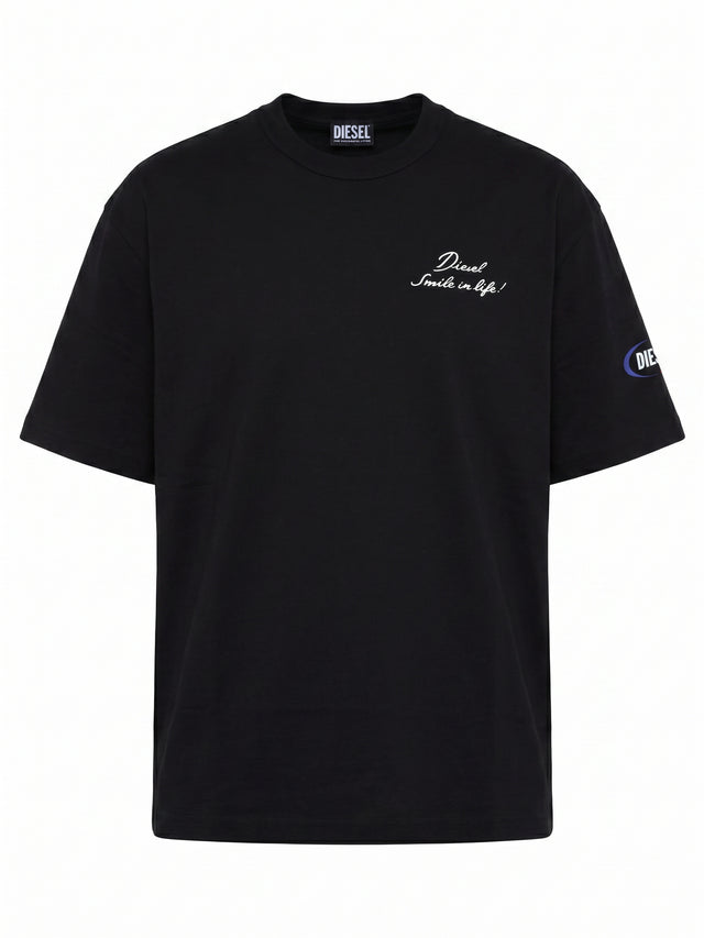 Diesel - Loose T-Shirt - T-WASH-SMILE