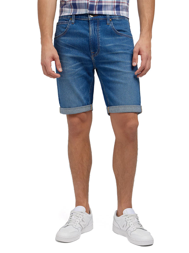 Lee - Regular Fit Jeansshorts - 5 POCKET Warm Bliss