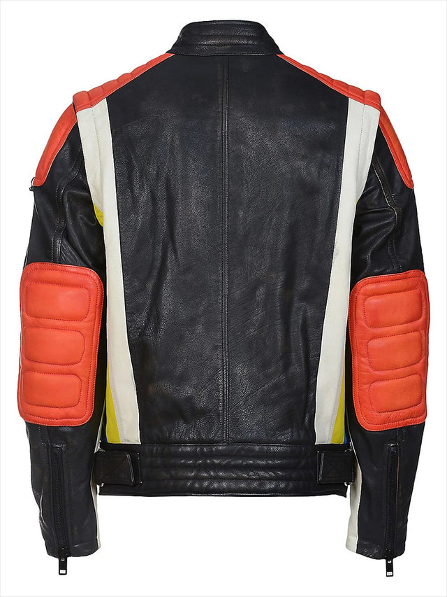 Diesel - Leather jacket - L-YUJA 42A