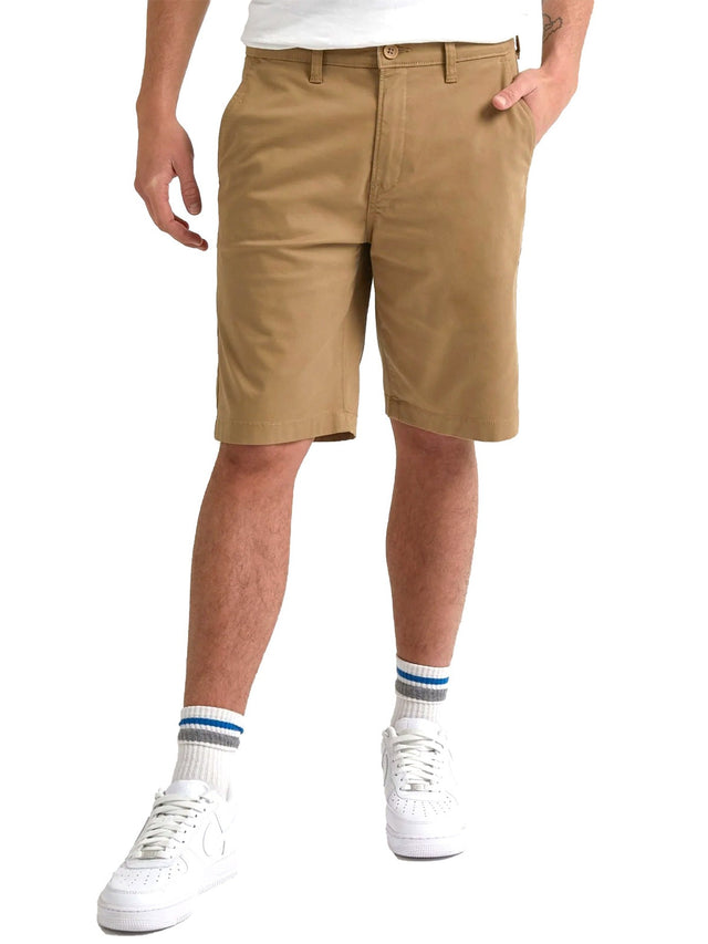 Lee - Regular Fit Shorts - Regular Chino Short Clay