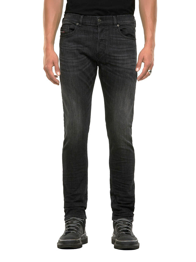 Slim Fit Jeans - D-Luster 0095K Schwarz