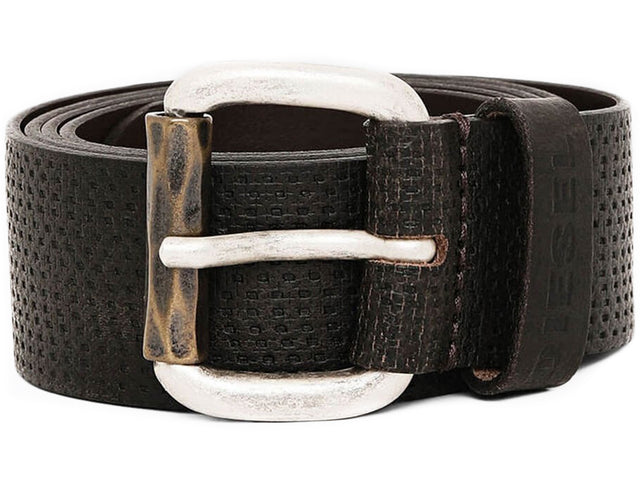Diesel - Leather Belt - B-ROLLY Brown