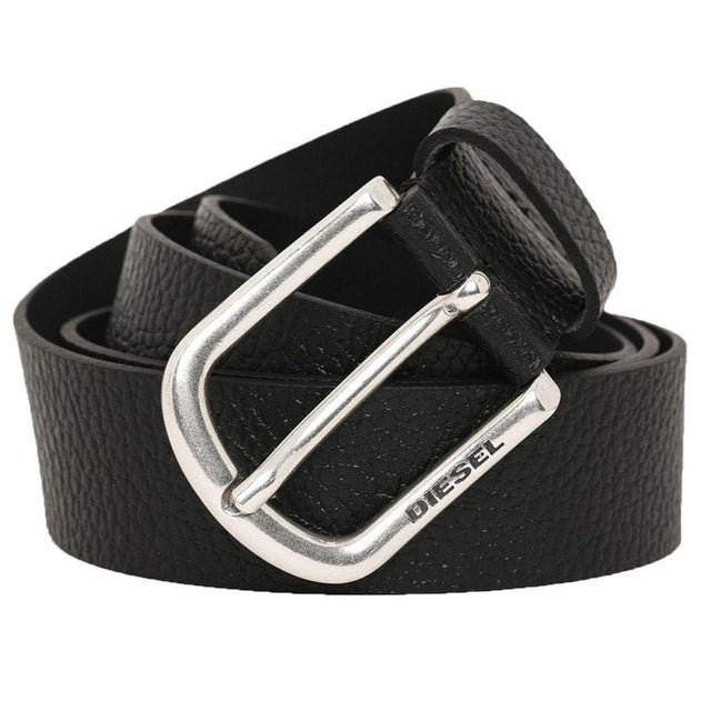 Diesel - Leather Belt - B-Tum Black