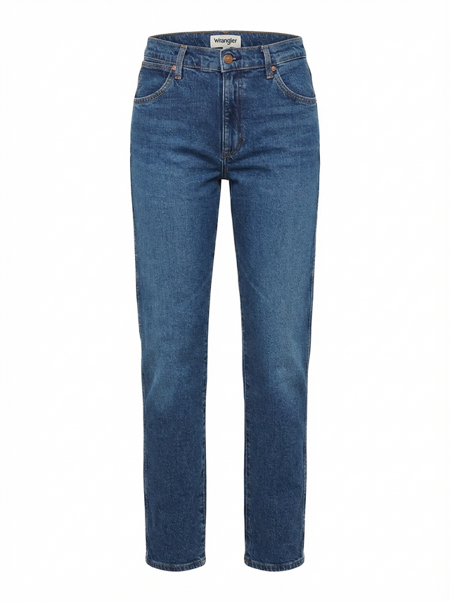 Wrangler - Straight Fit Jeans - SUNSET DARK WASH