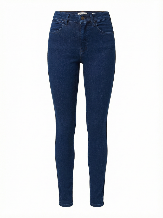 Wrangler - Skinny Fit Jeans - HIGH SKINNY UNBREAKABLE