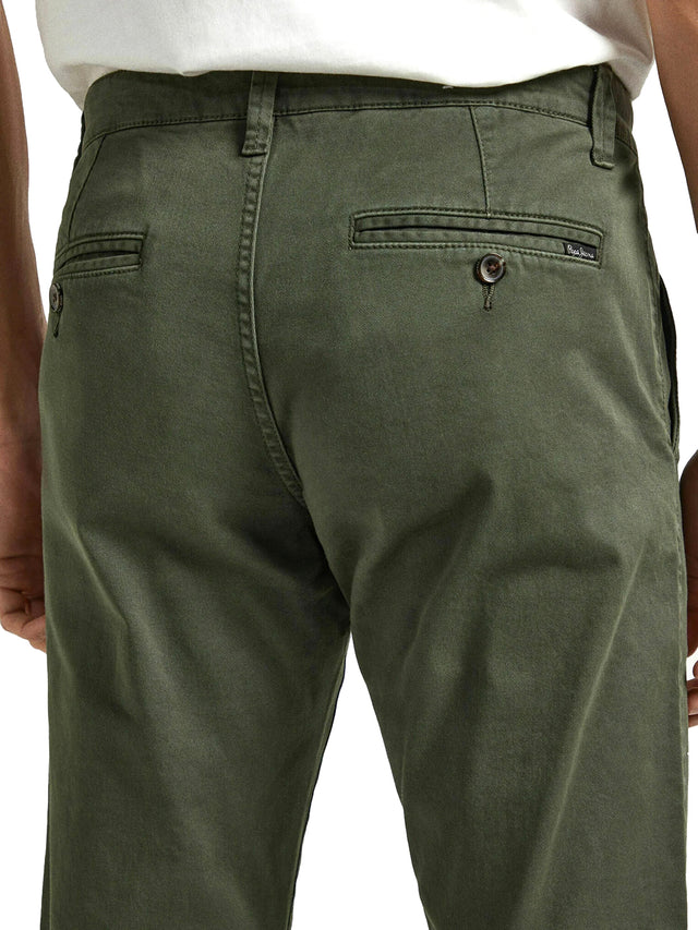 Pepe Jeans - Slim Fit Chino - Charly Olive Green