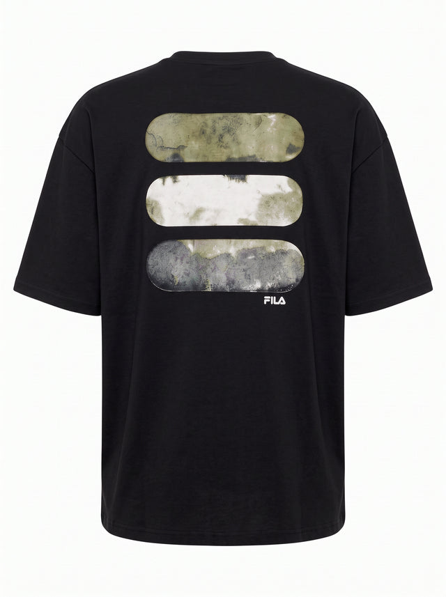Fila - Oversize T-Shirt - Cottens Schwarz
