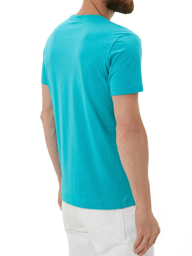 Diesel - Slim Fit T-Shirt - T-DIEGOS-A5 Turquoise 5II