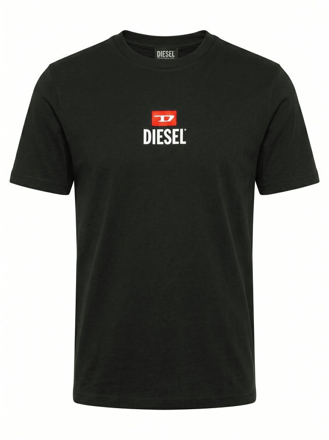 Diesel - Regular Fit T-Shirt - T-JUST SMALL-NEW D LOGO